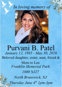 Purvani Patel Death, Obituary, New Jersey, United States – 41-Year-Old Resident Sadly Passed Away Unexpectedly